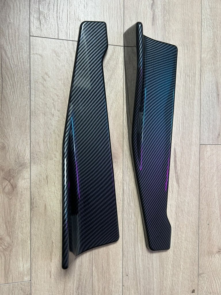 Nieuw - Universeel Auto Sideskirts kleur Carbon BMW Audi, Ophalen of Verzenden
