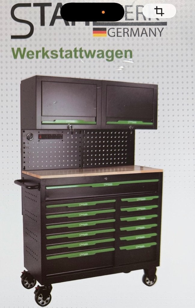 Stahlwerk gereedschapswagen 755 delig, Ophalen, Gevuld, Nieuw