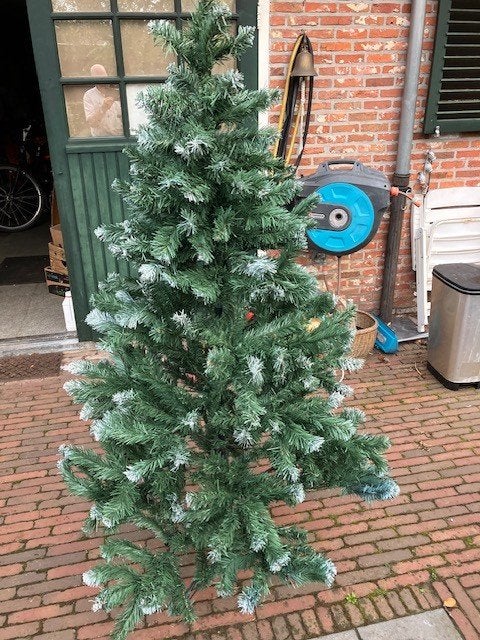kerstboom, Ophalen, Zo goed als nieuw