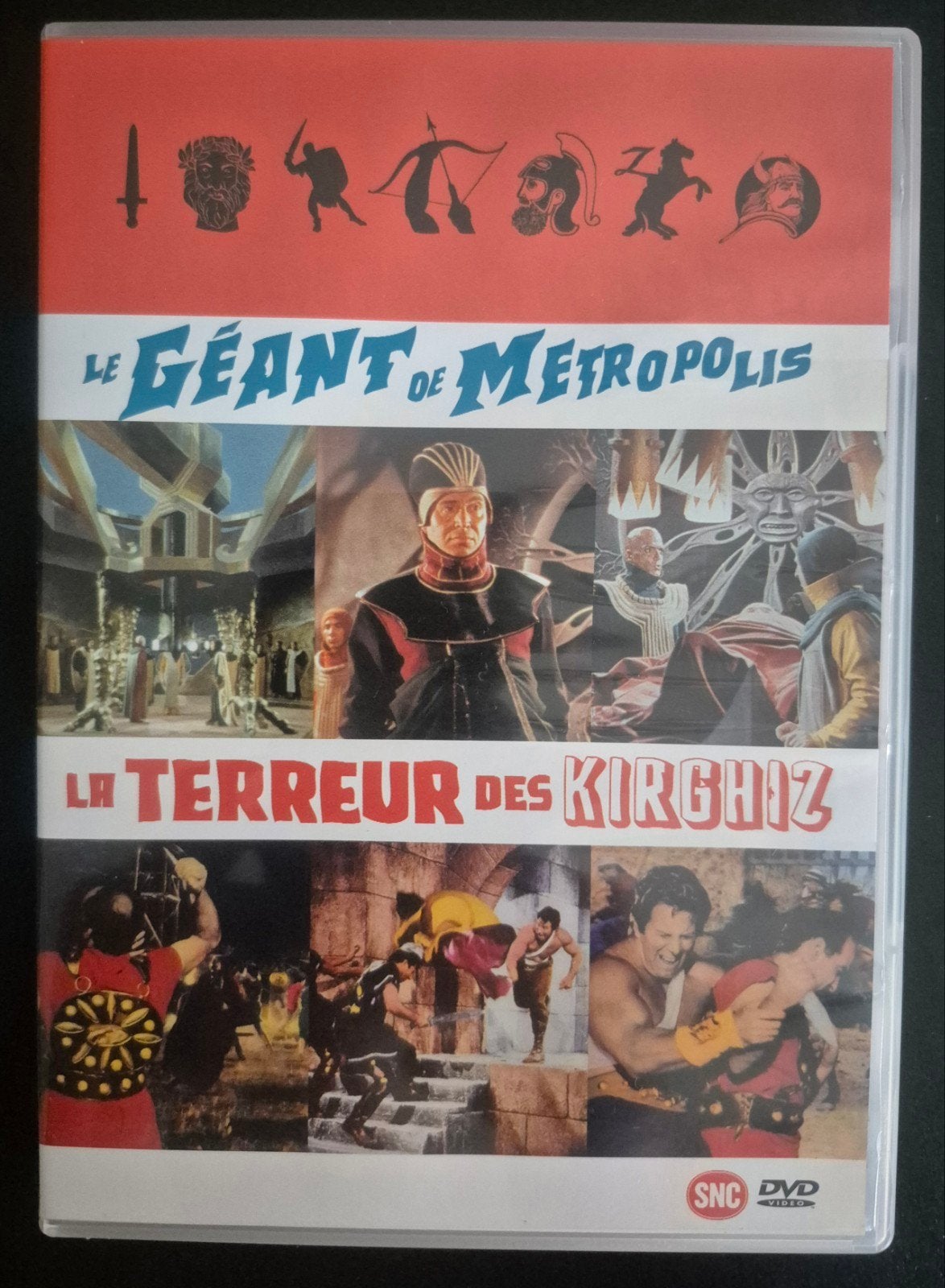 Dvd The Metropolis Giant/De terreur van de Kirgiziërs, Ophalen of Verzenden