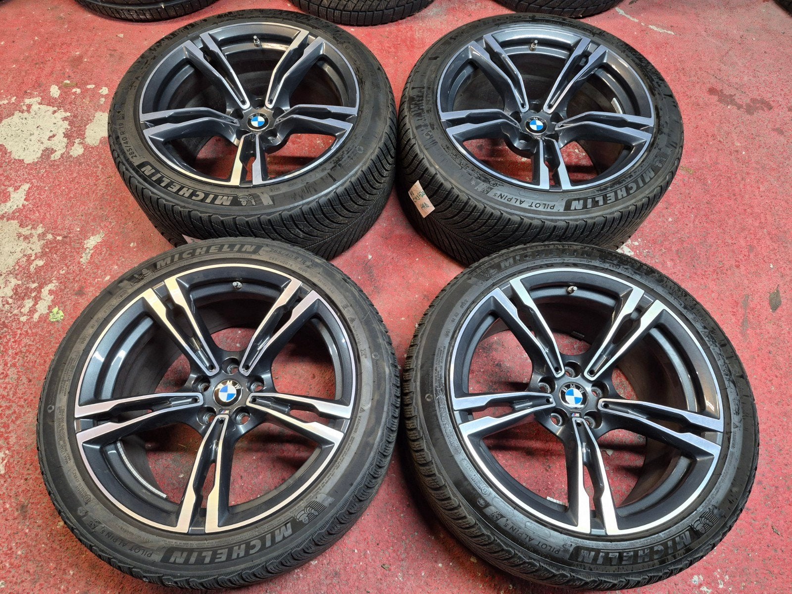 jantes BMW origine 19" M705 Bicolores M5 M8 F9x 5x112, Autos : Pièces & Accessoires, Enlèvement, Utilisé, BMW