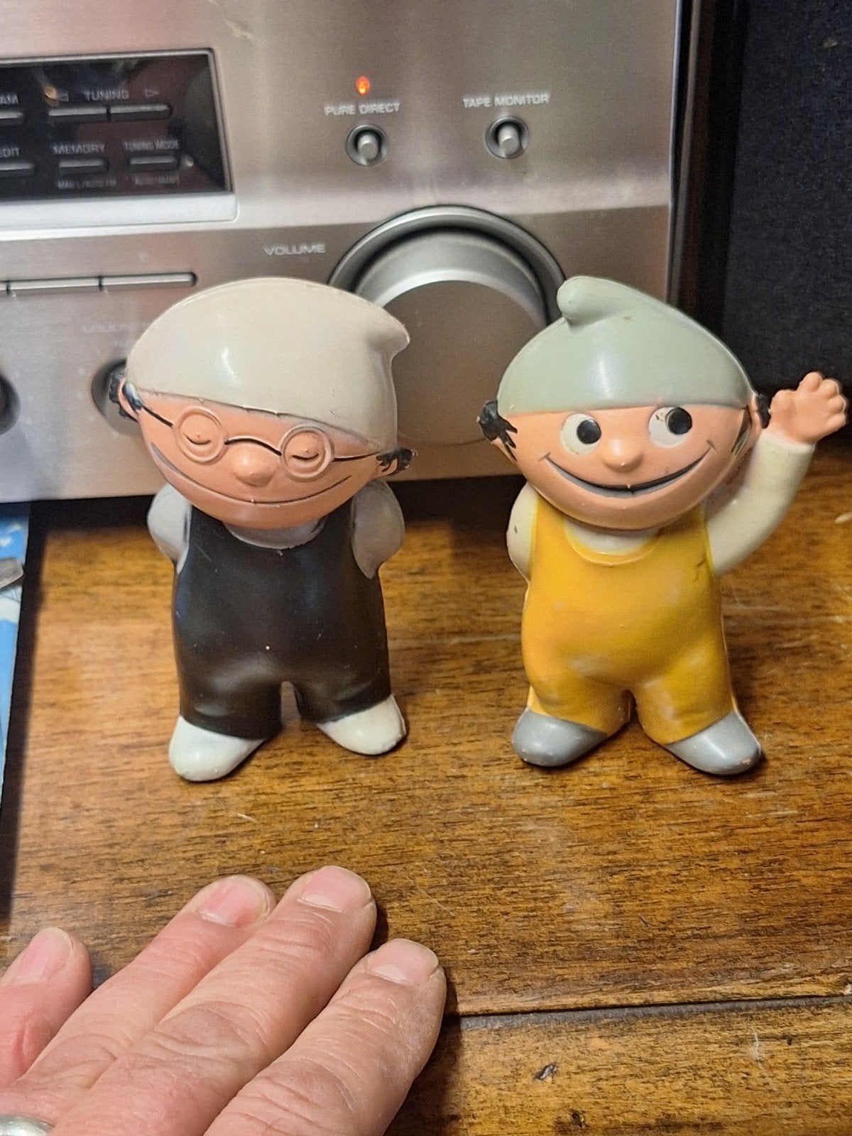 Anciennes Figurines ZDF Mainzelmännchen Goebel Vintage 1960/, Enlèvement ou Envoi