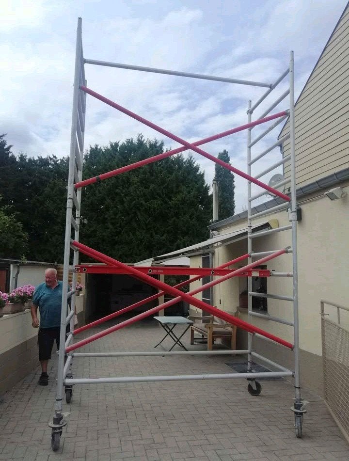 Rolsteiger stelling Altrex TYPE 5200 te koop, Doe-het-zelf en Bouw, Steigers, Ophalen