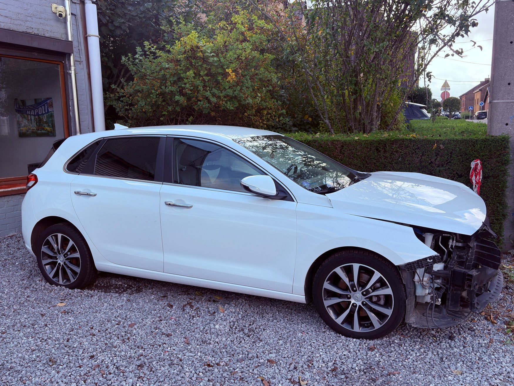 HYUNDAI I30 AUTOMATISCHE TRANSMISSIE, Auto's, Automaat, 4 cilinders, Wit, Leder