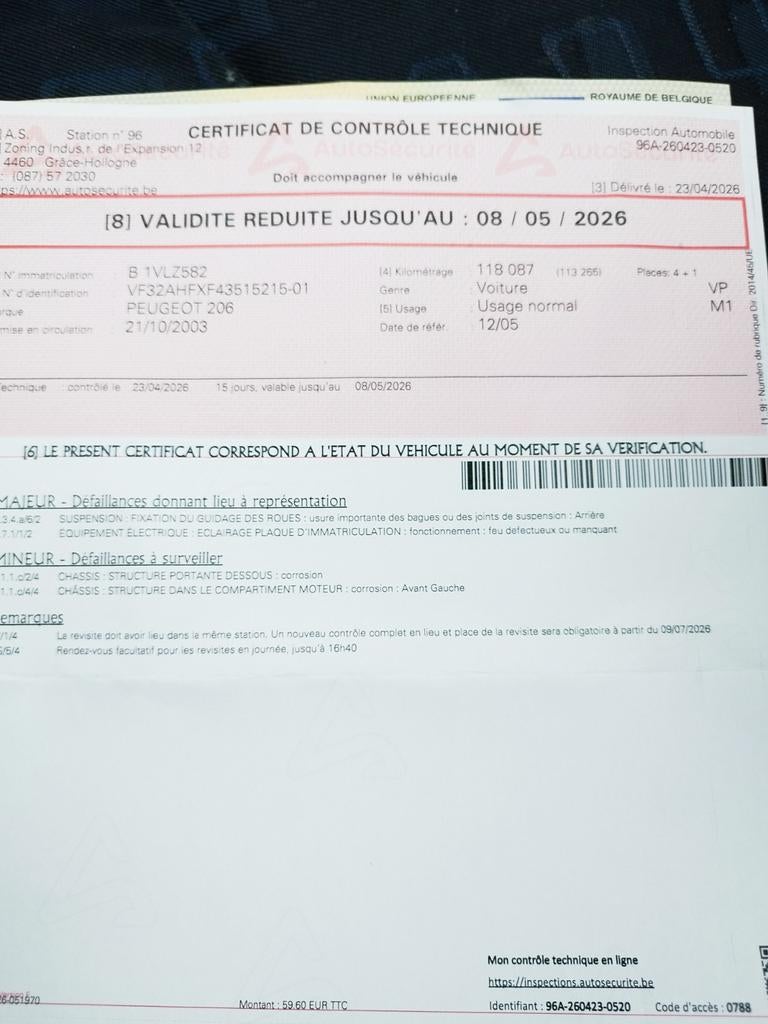 Peugeot 206, Auto's, Particulier, Te koop