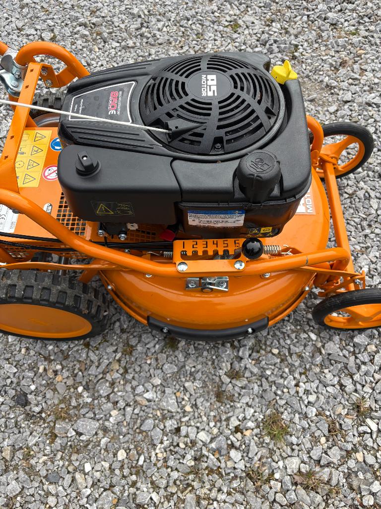 Tondeuse professionnelle AS 510, Tuin en Terras, Grasmaaiers, Ophalen, Cirkelmaaier, Zo goed als nieuw, Benzine-grasmaaier