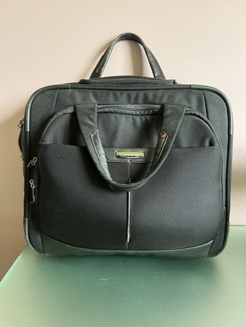 Samsonite boekentas-trolley, Computers en Software, Ophalen, Gebruikt, 15 inch, Trolleytas