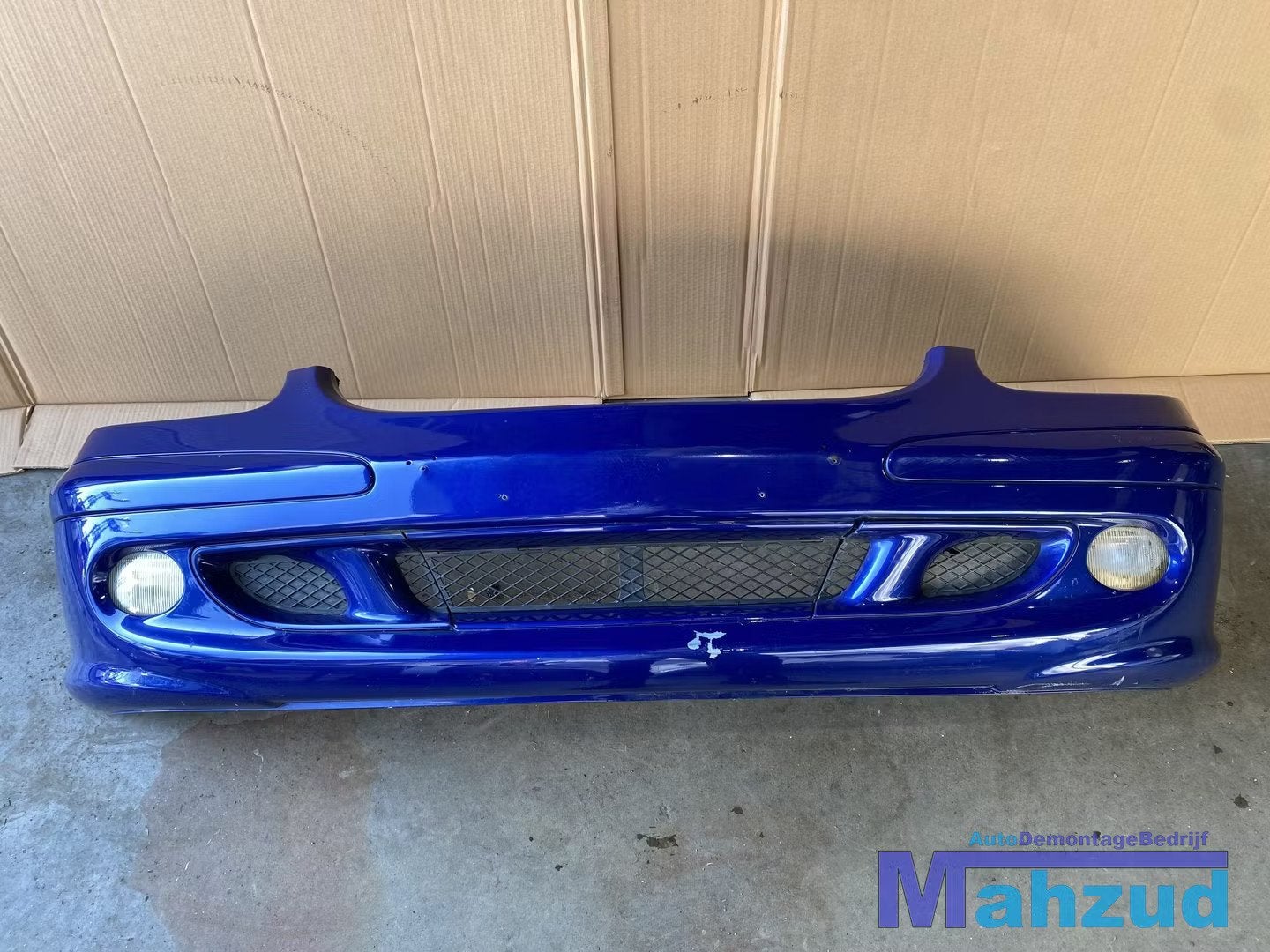 MERCEDES SLK R170 Blauw voorbumper facelift 1996-2004, Mercedes-Benz AG, Pare-chocs, Mercedes-Benz, Utilisé