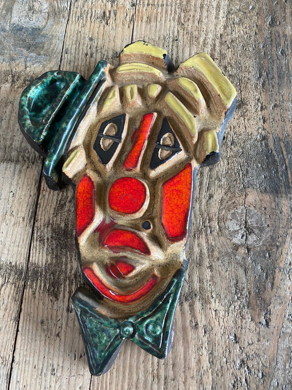 Clown in keramiek, Antiek en Kunst, Ophalen