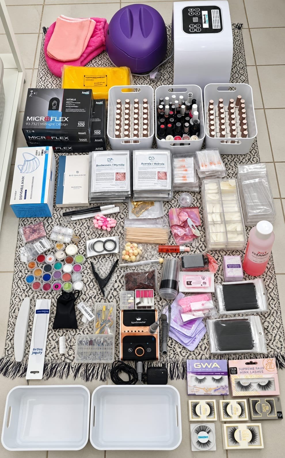 Complete beauty & nagelstudio partij, Ophalen
