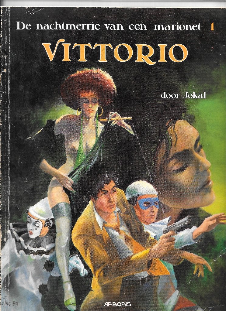 VITTORIO "De nachtmerrie van een marionet", Une BD, Enlèvement ou Envoi, Utilisé