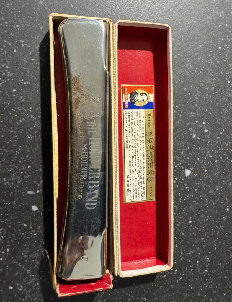 Mondharmonica, Ophalen