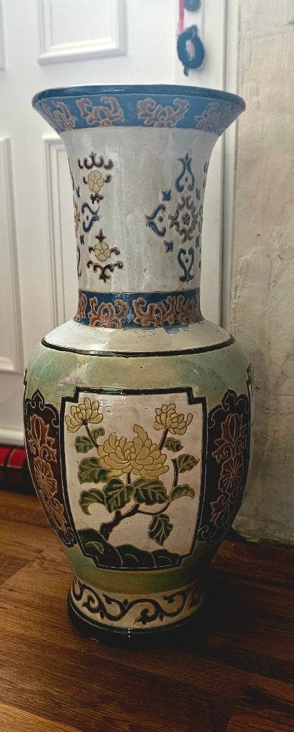Grand vase, Enlèvement, Comme neuf, 80 cm