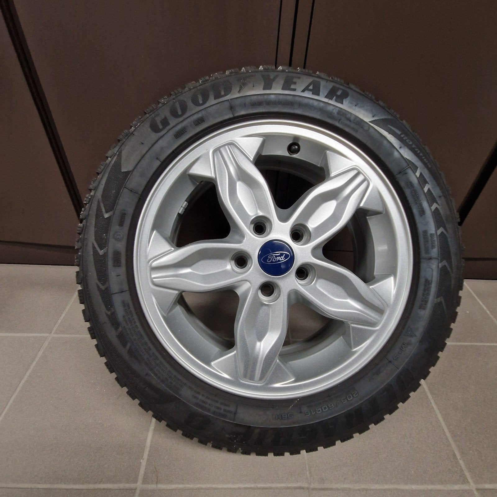 Ford velgen + band, Ophalen, 16 inch, Banden en Velgen, 205 mm