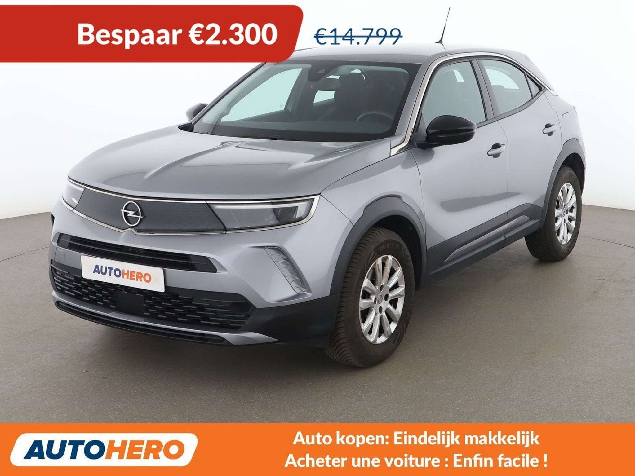 Opel Mokka X 1.2 Turbo Edition (bj 2022), Auto's, Opel, Voorwielaandrijving, Stof, Gebruikt, Euro 6