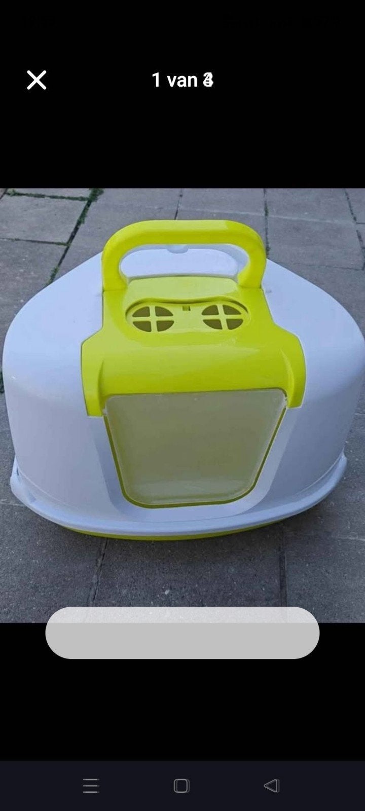Kattenbakken met filters, Animaux & Accessoires, Bacs à litière, Enlèvement