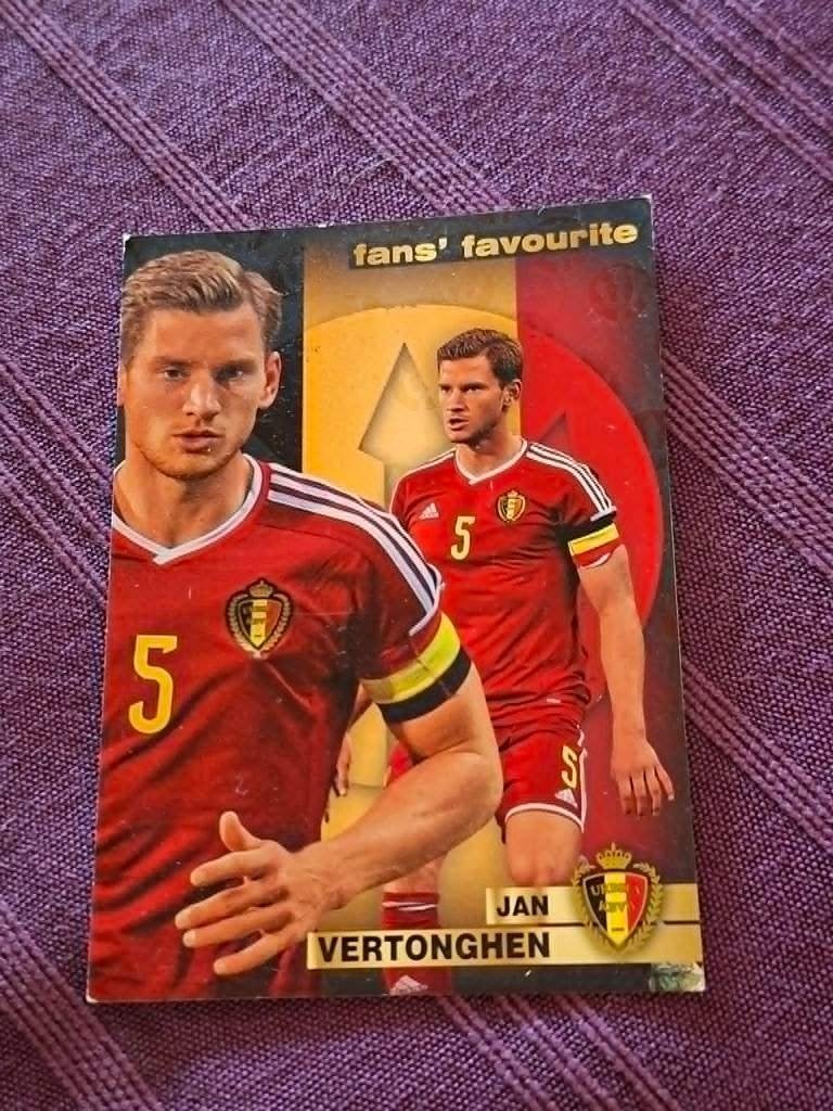 Panini / Voetbalkaart/Jan Vertonghen / Rode Duivels, Verzamelen, Ophalen of Verzenden, Gebruikt, Spelerskaart