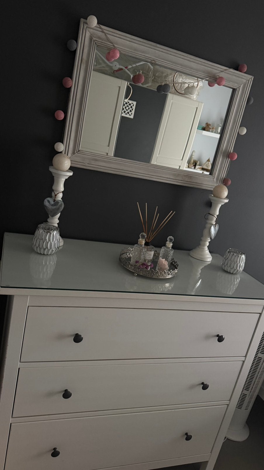 Commode Ikea + miroir, Maison & Meubles, Enlèvement, Comme neuf