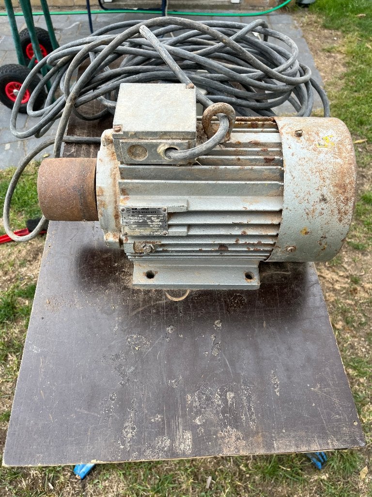 3 pk elektrische motor 3 fasig 220/380 v, Enlèvement, Utilisé, Moteur électrique, 1400 à 1800 tpm