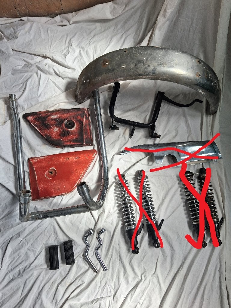 LAVERDA SF750 ONDERDELEN, Ophalen of Verzenden, Gebruikt