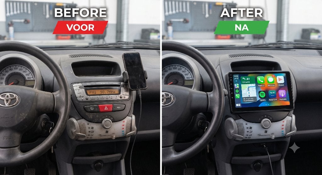Apple CarPlay & Android Auto Inbouw Service AAN HUIS, Ophalen, Nieuw
