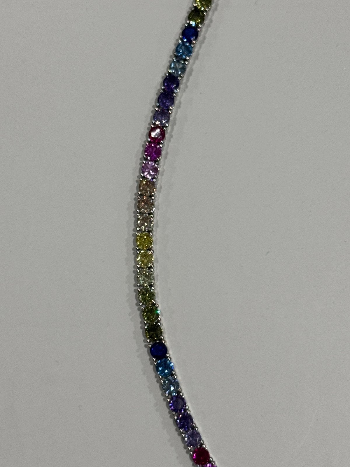S925 sterling zilveren tennisarmband met moissaniet, Ophalen of Verzenden, Nieuw