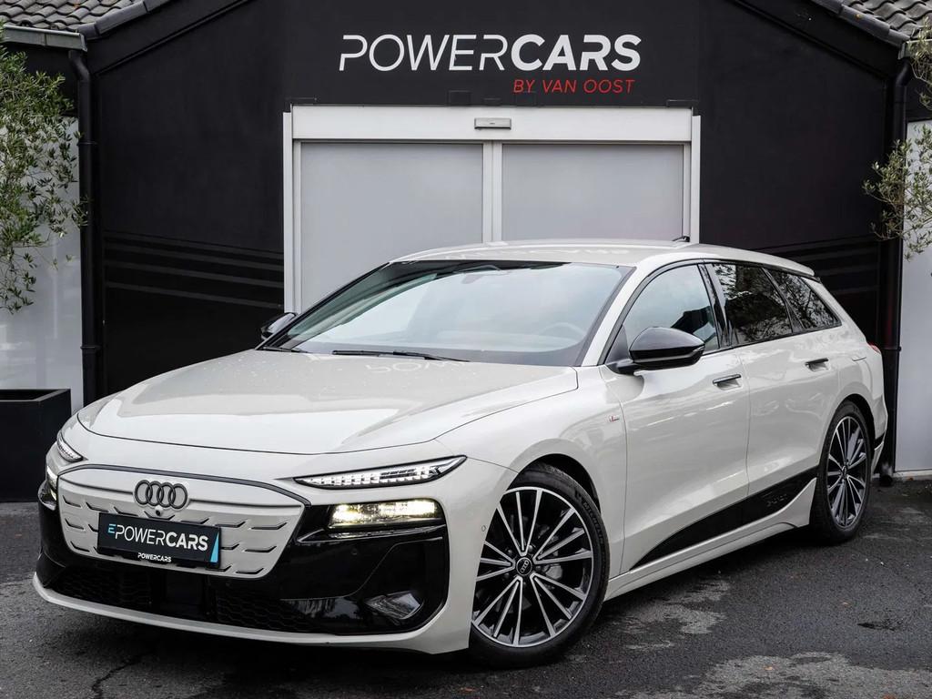 Audi A6 e-tron S-line | Luchtvering | Tech Pro | Black Pack, Auto's, Audi, Automaat, Gebruikt, Zwart, Beige
