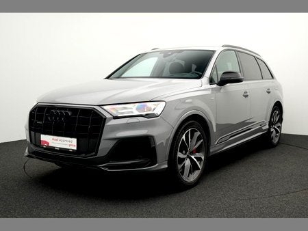 Audi Q7 PHEV 60 TFSi e Quattro Competition / Carbon Pack / S, Auto's, Automaat, Lichtsensor, Q7, Hybride Elektrisch/Benzine
