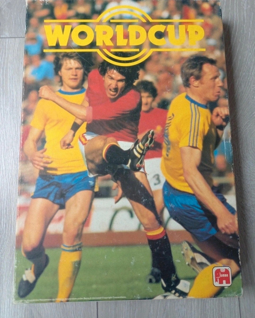 Jeu de plateau vintage World Cup jumbo 482, Hobby & Loisirs créatifs, Jeux de société | Jeux de plateau, Utilisé, Enlèvement