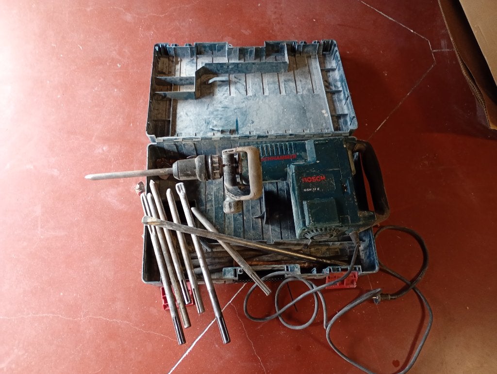 Marteau piqueur Bosch, Bricolage & Construction, Outillage | Outillage à main, Enlèvement, Utilisé, Marteau, Bosch