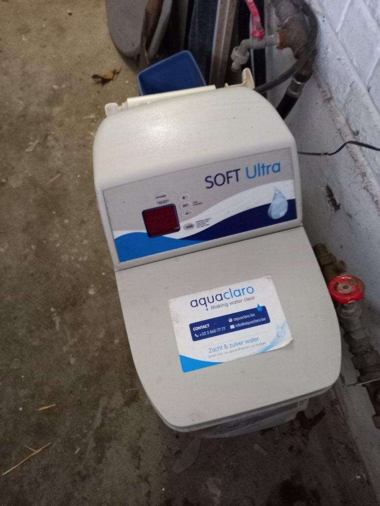 Waterontharder Aquaclaro, Ophalen, Gebruikt, Waterontharder met zout