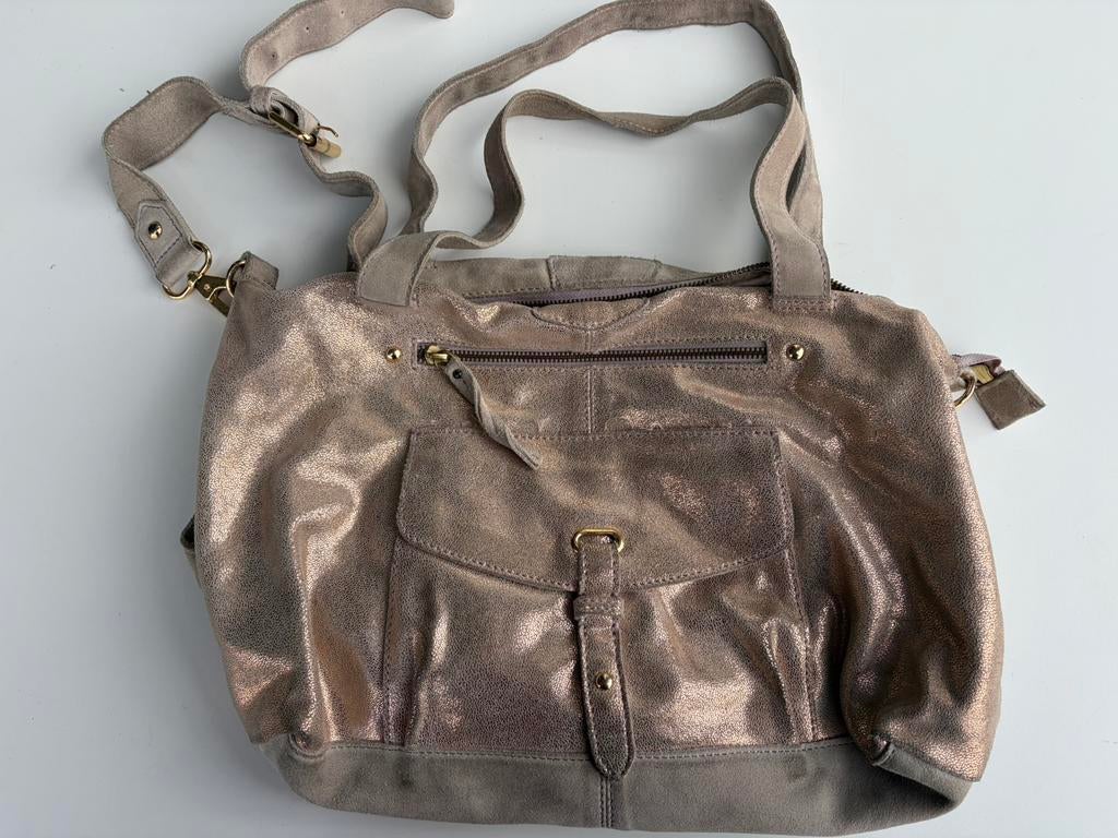 Unieke handtas Petite Mendigote, Ophalen of Verzenden, Gebruikt, Roze, Handtas