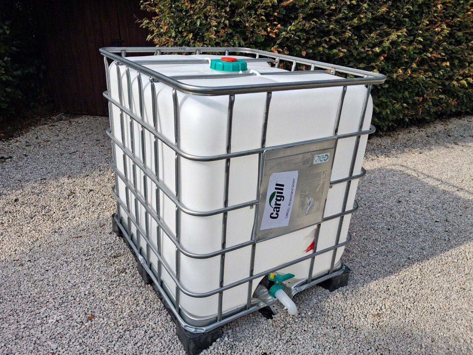 ibc vat 1000 liter zo goed als nieuw 1gebruikt  voor horeca, Enlèvement, Avec robinet
