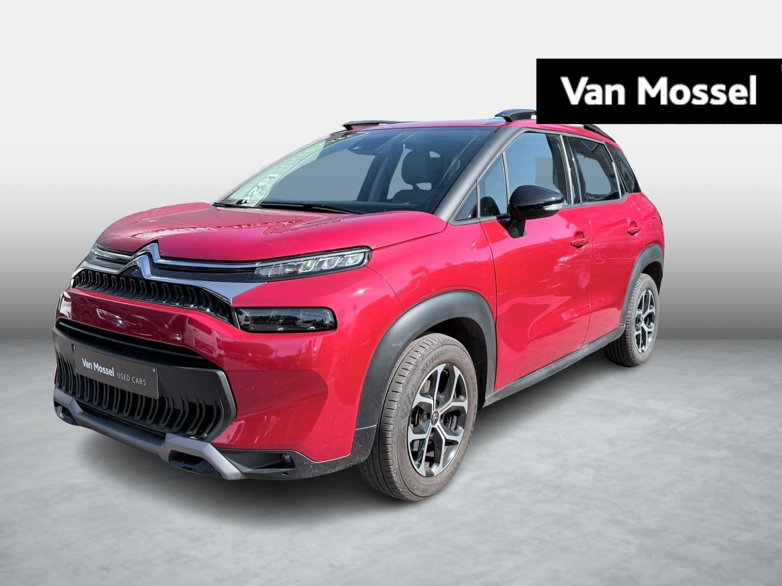 Citroën C3 Aircross 1.2 PureTech 130 S&S EAT6 Shine Pack, Auto's, Citroën, Dealer onderhouden, Zwart, Automatische klimaatregeling