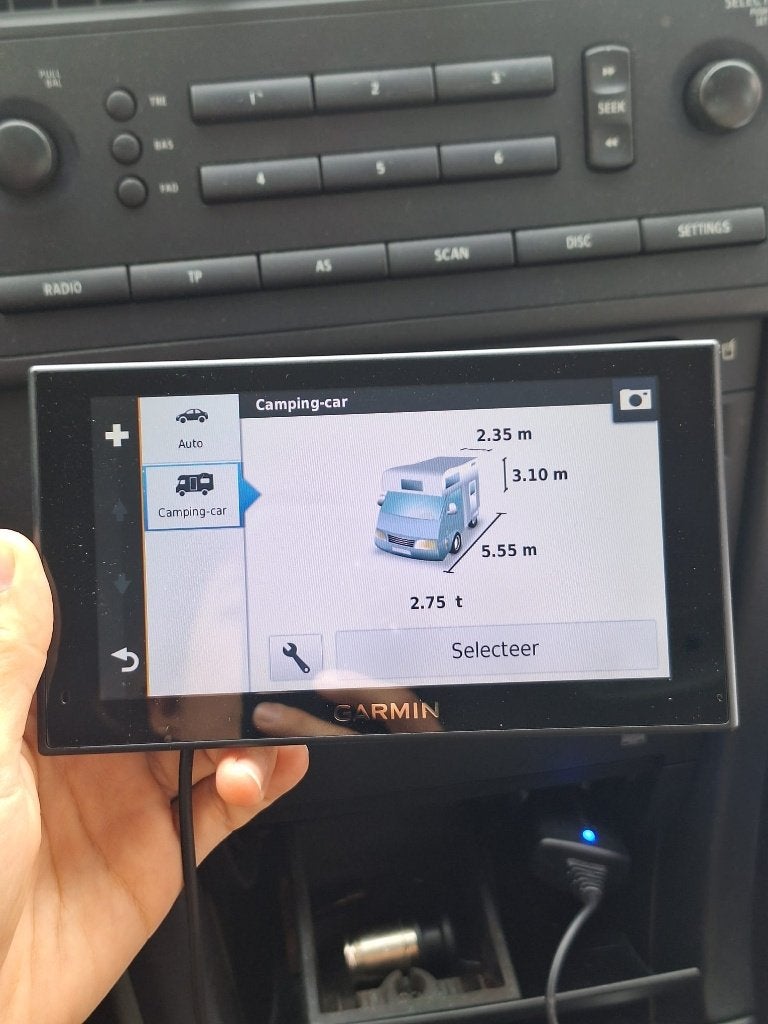 Garmin (camper) GPS, Ophalen of Verzenden, Zo goed als nieuw