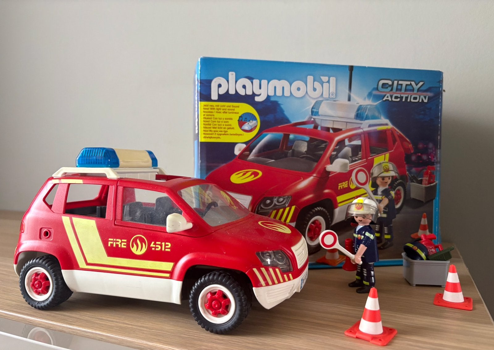5364 brandweercommandant met dienstwagen, Kinderen en Baby's, Ophalen of Verzenden, Zo goed als nieuw