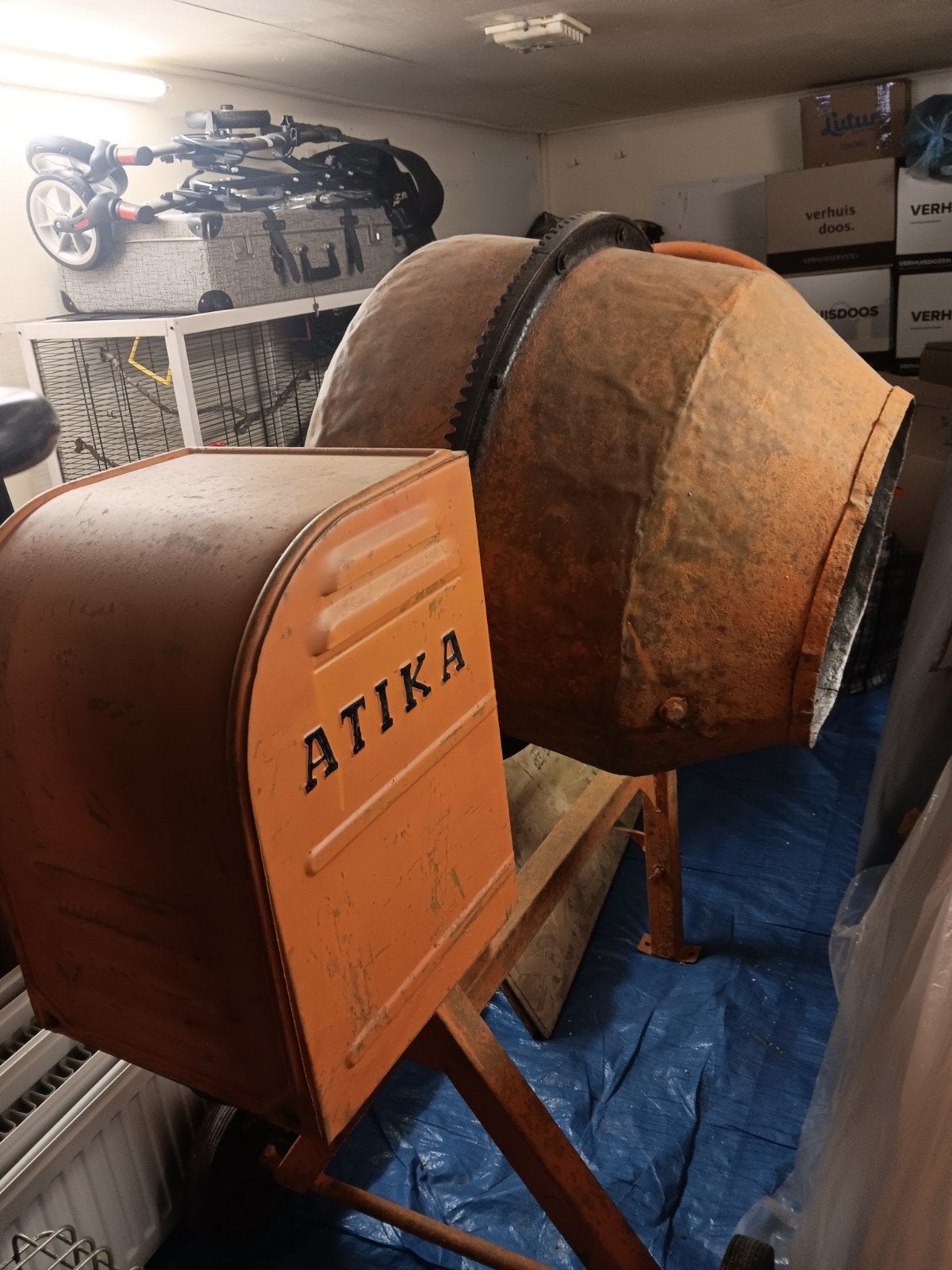 betonmolen Atika, Doe-het-zelf en Bouw, Betonmolens, Ophalen