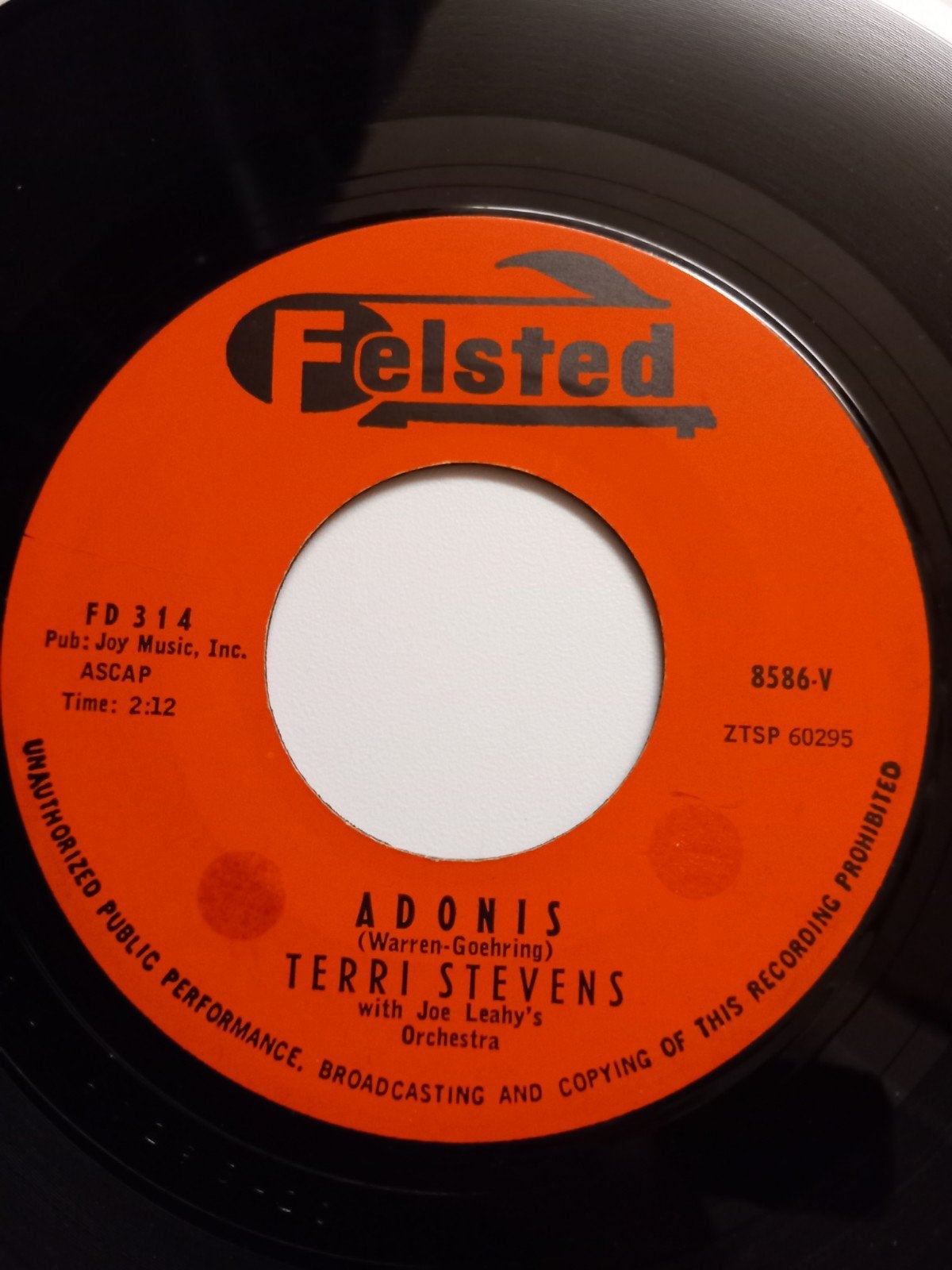 TERRY STEVENS. POPCORN USA 45T, Ophalen of Verzenden