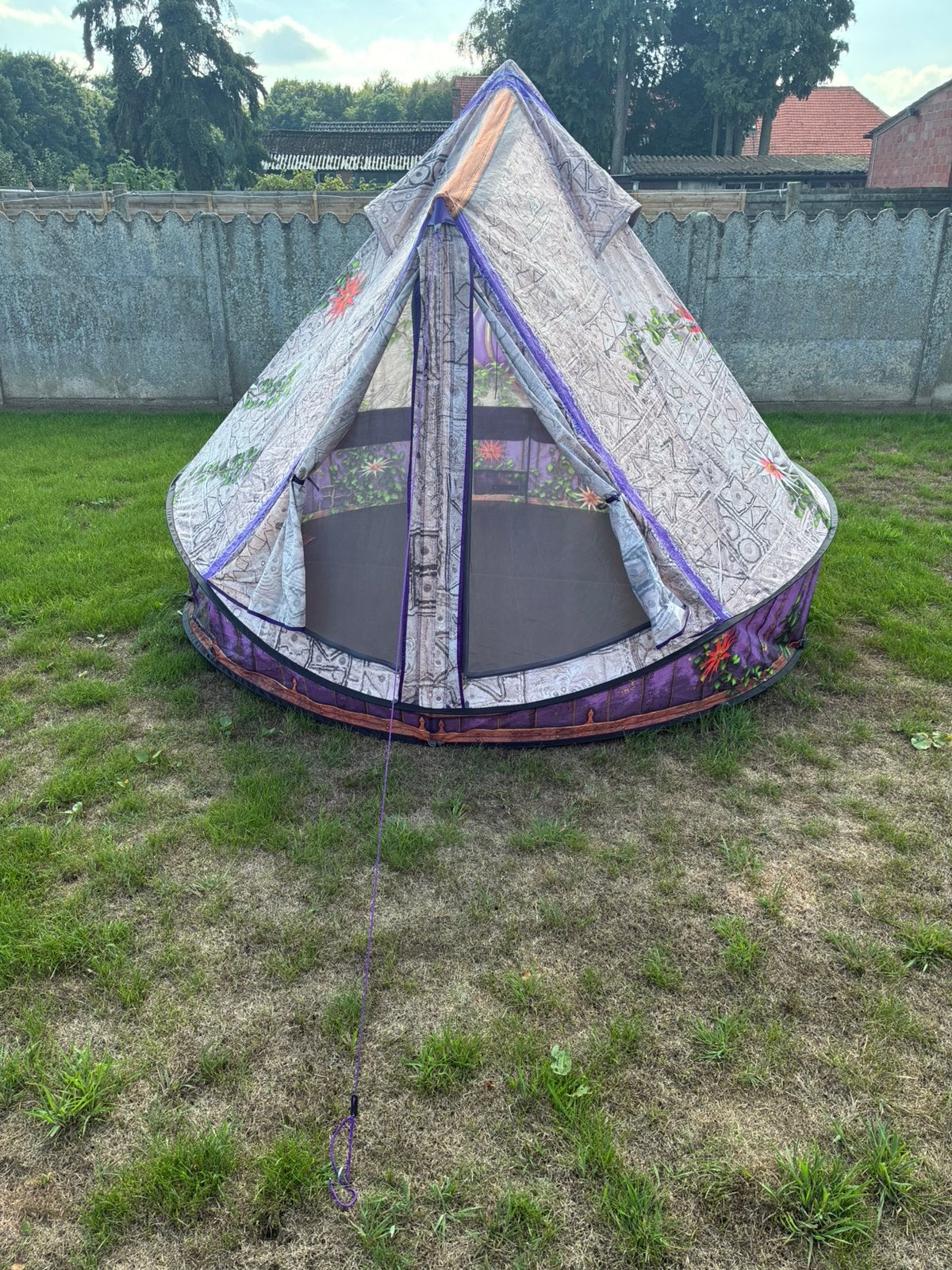 Tipi zomer tent, Caravanes & Camping, Tentes, Enlèvement, Comme neuf, Jusqu'à 2