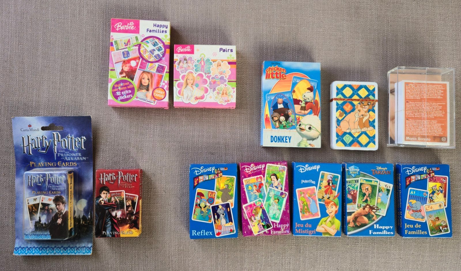 Kaartspelen, Ophalen