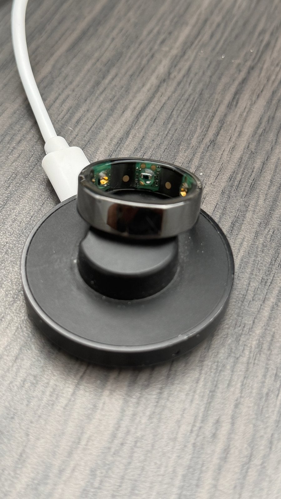 Oura ring 3 maat 13, Handtassen en Accessoires, Ophalen of Verzenden, Waterdicht, Gebruikt, Zwart