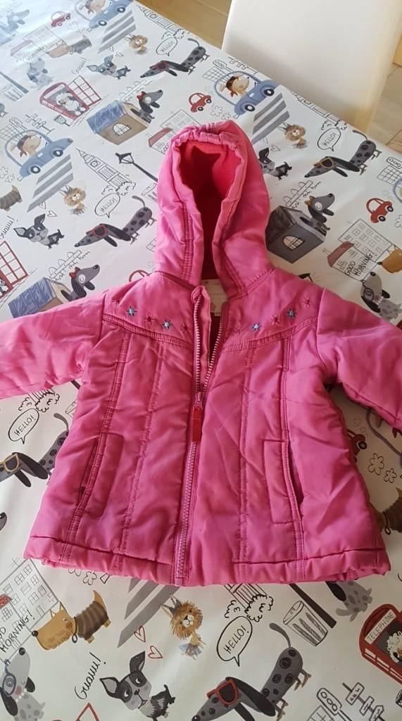 Jas Maat 80 Roze, Enlèvement, Comme neuf, Fille, Manteau