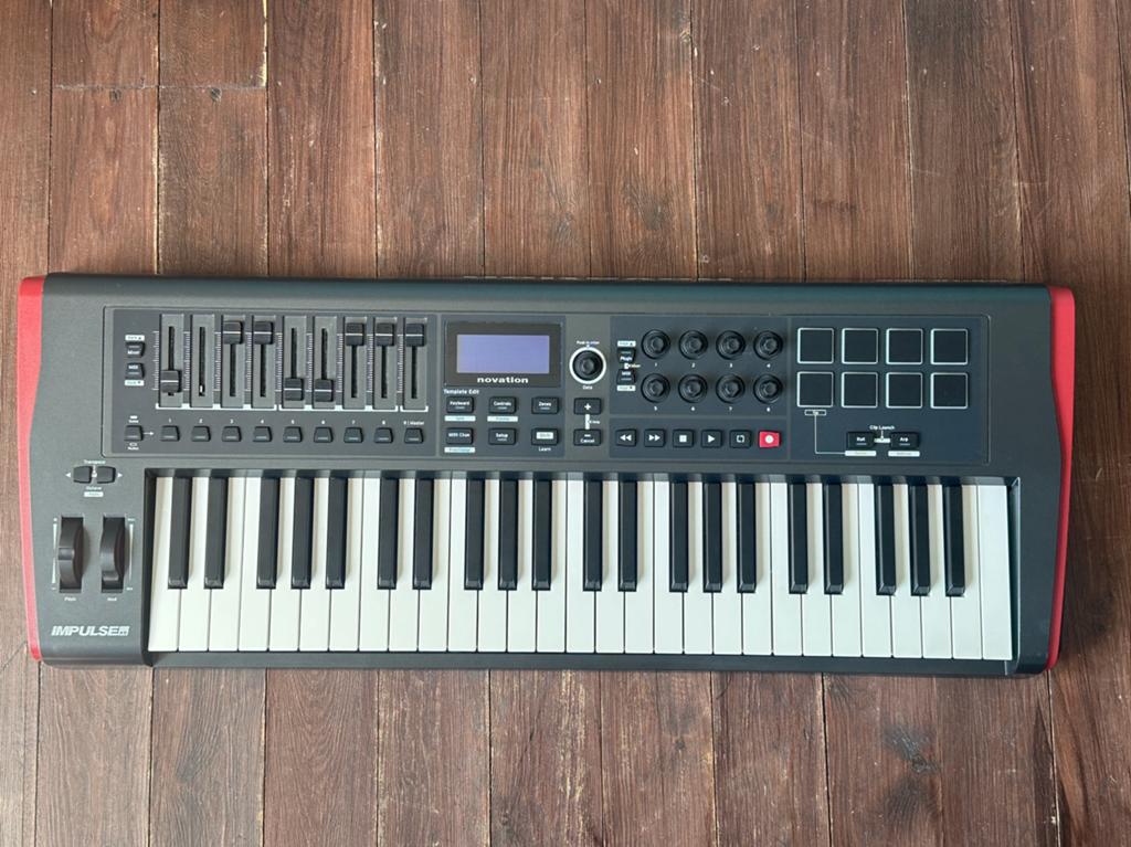 Novation Impulse 49 MIDI Keyboard, Muziek en Instrumenten, Keyboards, Ophalen of Verzenden, Zo goed als nieuw, 49 toetsen