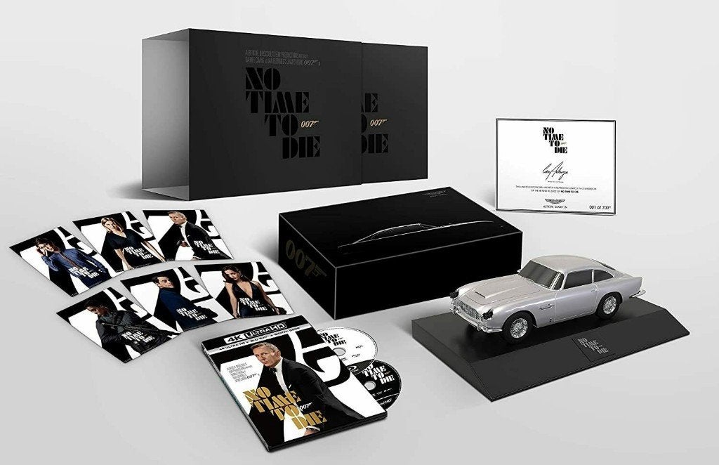 Coffret JAMES BOND 007 ASTON MARTIN NTTD DVD HD+BLURAY+BONUS, Enlèvement ou Envoi, Neuf, Voiture, Motormax