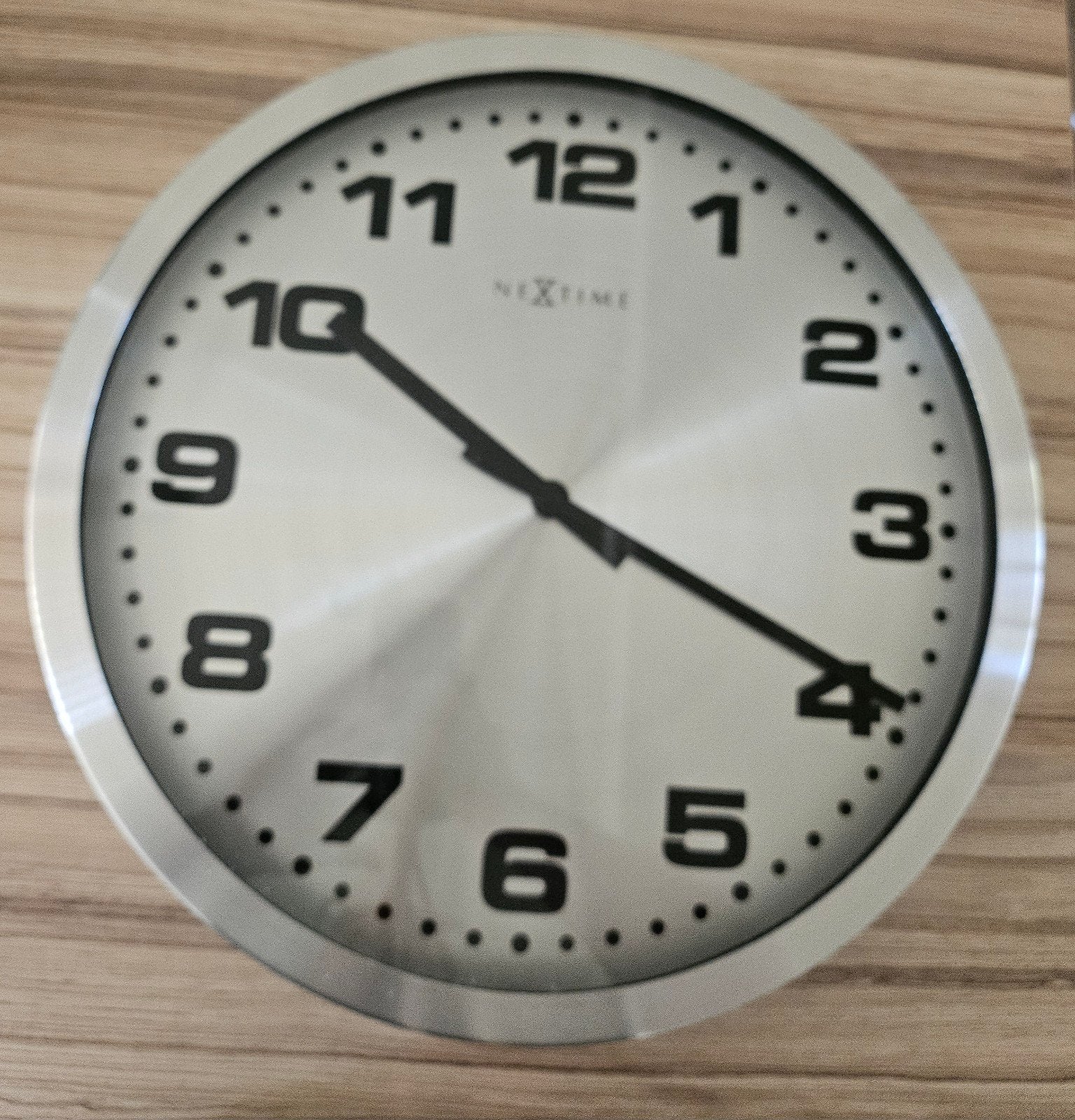 Wandklok Nextime 40cm, Huis en Inrichting, Modern, Ophalen, Overige kleuren, Wandklok
