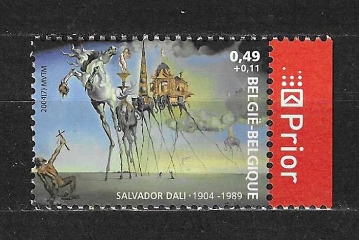 België OPC 3254 Salvador Dali  **, Kunst, Ophalen of Verzenden, Postfris, Postfris