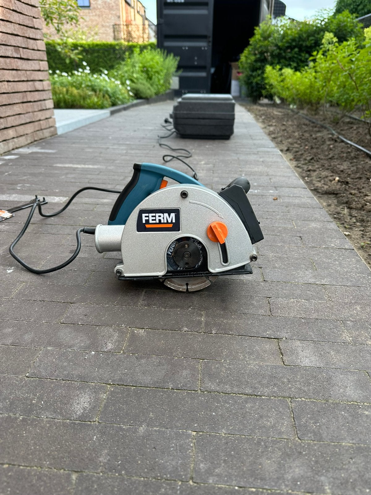 Ferm Muursleuvenfrees WSM1009, Doe-het-zelf en Bouw, Ophalen, Zo goed als nieuw