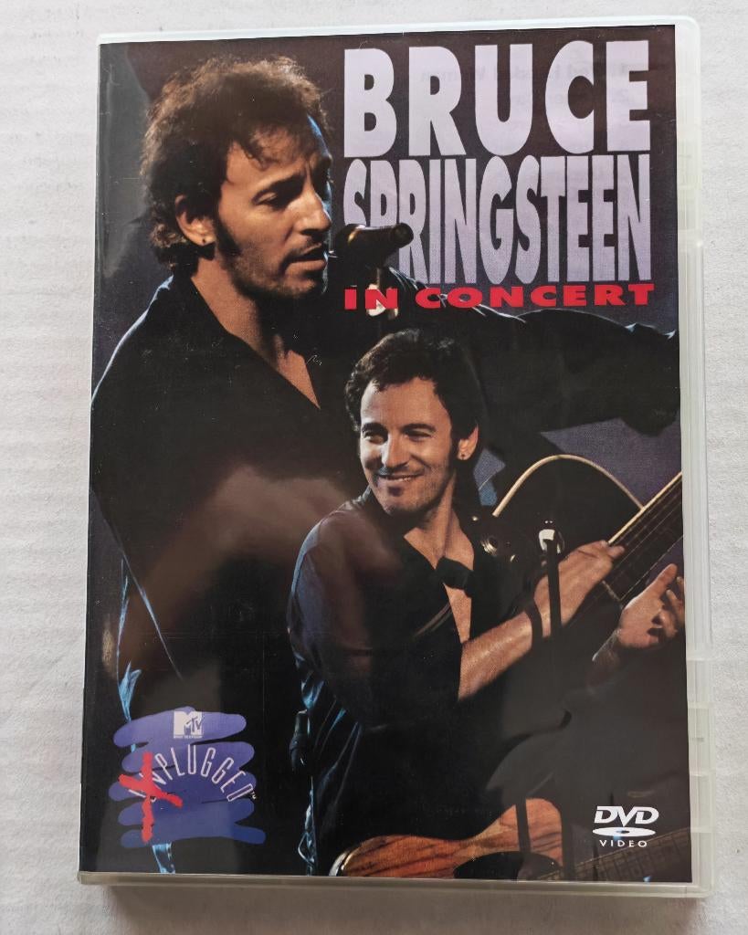 BRUCE SPRINGSTEEN - In concert MTV unplugged (DVD), Alle leeftijden, Verzenden, Zo goed als nieuw