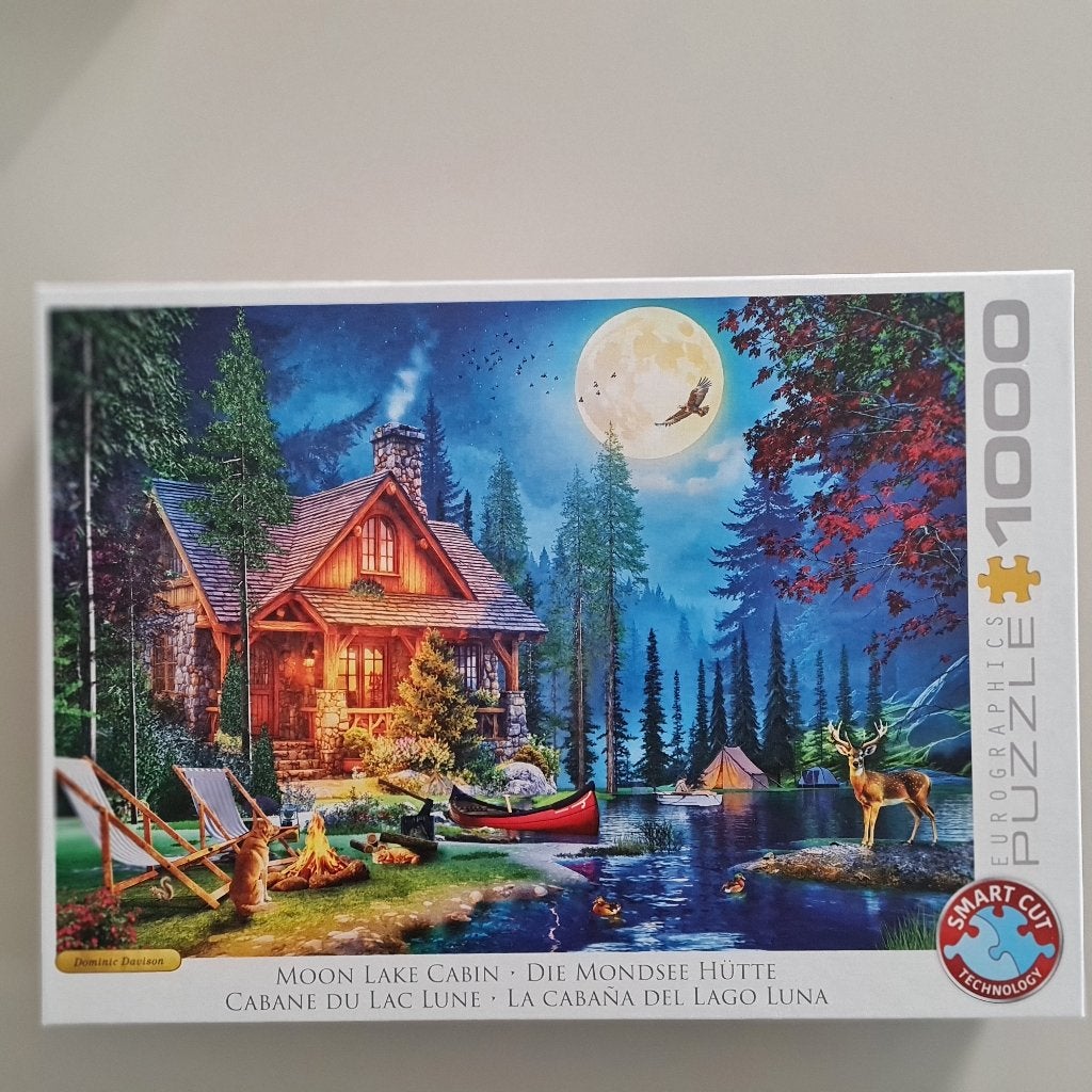 Eurographics puzzels, 1000 stukjes, Ophalen, 500 t/m 1500 stukjes, Zo goed als nieuw, Legpuzzel