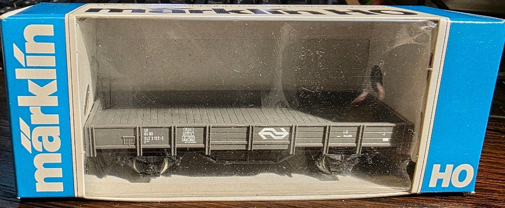 3477. NS H0 Märklin flatcar., Wagon, Ophalen of Verzenden, Märklin, NS
